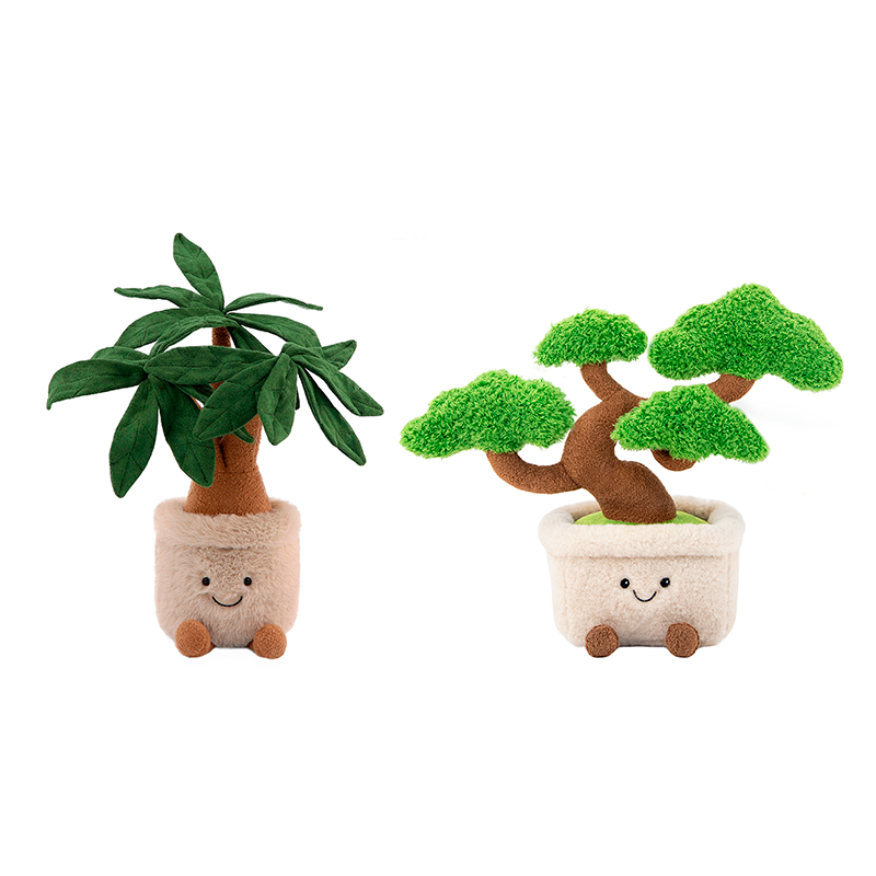 SmileBella植物系列毛绒玩具