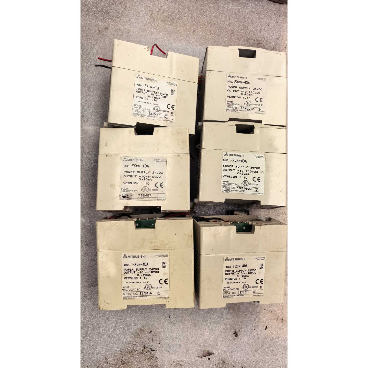 议价三菱FX2N-4DA几个处理，120一个到付处理，打邮