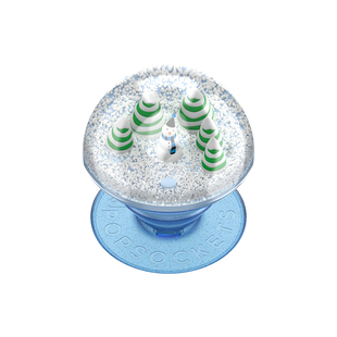 【雪人来信】PopSockets泡泡骚磁吸式气囊手机支架苹果iPhone17/16ProMax/Pro 圣诞 冬日雪人小屋 珐琅 流沙