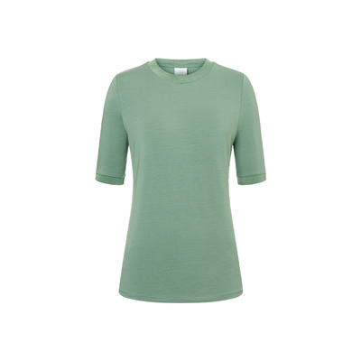 BOGNER博格纳 25春夏ALEXI女士舒适休闲棉质混纺修身短袖T恤