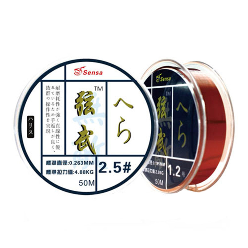进口原丝超强拉力高柔软度鱼线