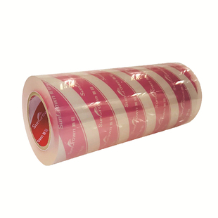 强粘丝印上光膜不干胶冷裱膜自粘BOPP印刷标签覆膜机透明亮膜防卷