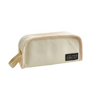 帆布笔袋2024年新款初中生大容量铅笔盒小学生高中女生高颜值笔盒简约韩系ins风文具盒男孩女孩款网红文具袋