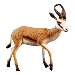 儿童玩具仿真野生动物模型实心长颈鹿大象犀牛棕熊老虎狮子豹早教