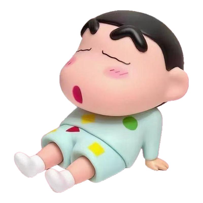 蜡笔小新手机支架公仔手办手机架