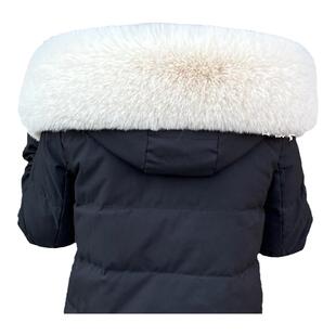 冬季新款羽绒服毛领狐狸毛大毛领子 加厚保暖通用大衣毛领单卖女