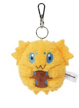 韩国代购POKEMON 宝可梦 青绵鸟 电电虫 米粒龙 扁平蓬松毛绒挂件