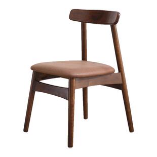 实木轻奢餐椅家用现代简约凳子靠背餐桌椅子书桌用北欧木椅子网红