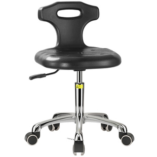 金扎特ESD J17防静电凳实验室凳学校医院工厂升降车间小靠背拉手