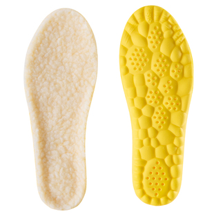 足力健儿童保暖鞋垫小孩专用羊羔绒毛冬季加绒加厚冬天发热可裁剪