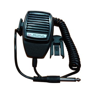 消防主机话筒手持喊话车载公共广播功放机专业壁挂手咪话筒大插头