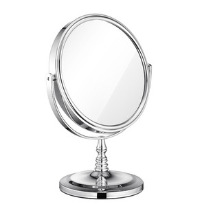 复古家用手持双面放大化妆镜卧室梳妆台镜子化妆镜台式桌面镜子