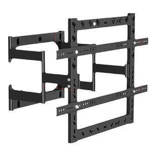 适用于雷鸟55 65 75寸鹏6se超薄电视伸缩挂架嵌入式挂墙折叠支架