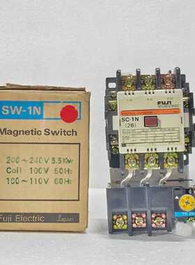 富士电气SC1N磁接触器带TR2N散热覆盖继电器1826A