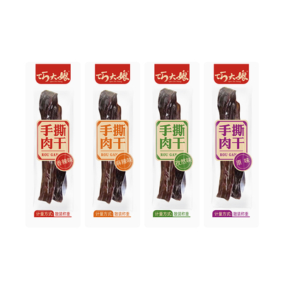 巧大娘手撕肉干鸭肉干