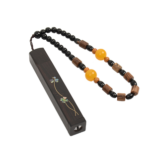 oakliving天然檀木火折子吹气打火机防风充电复古创意点烟器送礼