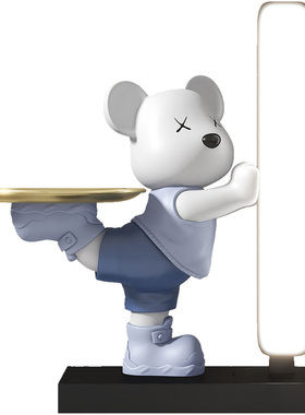 小夜灯暴力熊床头声控家居饰品