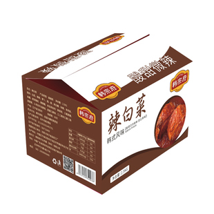 韩宗府韩式辣白菜10斤装整箱酱菜桔梗朝鲜族泡菜五仁酱丁商用箱装