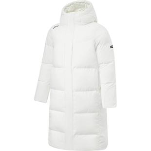 李宁火锅羽绒服丨男秋冬鸭绒加厚户外上衣连帽棉服长款运动外套