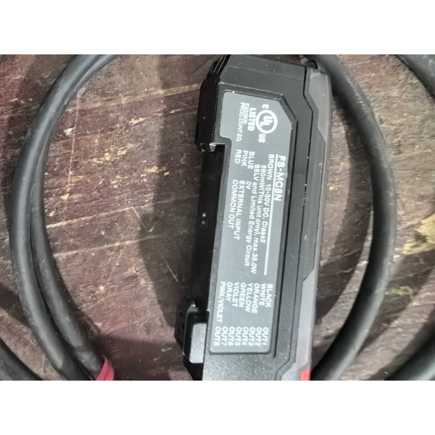 议价基恩士光电传感器，FS-MC8N，包装盒没有了，好像是新的没