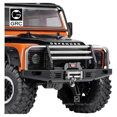 GRC 荒野前杠 TRX4 SCX10 90046 90047 金属前防撞 前保险杠 前杠