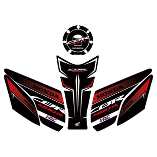适用24/25款本田CBR400R油箱贴纸车身防滑鱼骨贴膜摩托车改装配件