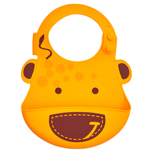 marcus硅胶围兜婴儿吃饭宝宝辅食围嘴小孩食饭兜