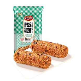 安井照烧鸡排米汉堡150G*10冷冻速食儿童早餐微波即食方便米饭团
