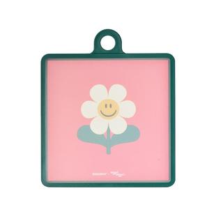 Glasslock&wigglewiggle联名款高颜值家用粘板切菜水果砧板两件套