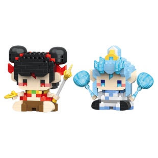 儿童礼品哪吒国风积木学生奖励盲盒装敖丙礼物生日伴手礼积分兑换