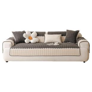 沙发垫四季通用2026新款轻奢高级感固定防滑沙发坐垫子套罩盖布巾