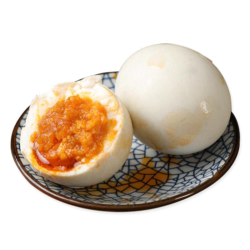 高邮特产咸鸭蛋65g流油0添加新鲜非海鸭蛋熟蛋黄正品非遗工艺