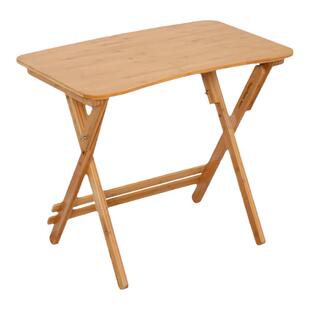 竹写字桌实木家用课桌小学生书桌可折叠儿童学习桌可升降桌椅套装