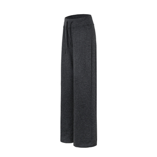 annerun软糯休闲裤女2025新款春秋直筒裤户外健身阔腿运动裤子潮