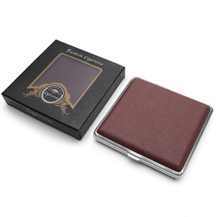 香烟盒男便携20支装高档盒子粗细支烟盒保护盒装烟盒金属自动弹烟