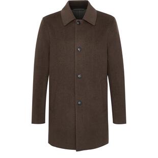 [100%羊毛]SATCHI沙驰男装男士毛呢大衣春季新款复古美拉德外套厚