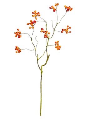 客厅简约禅意仿真马桑果花艺摆件