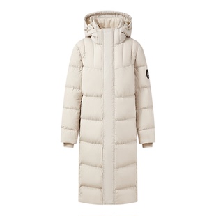 PONY1972女士鸭绒羽绒服冬季修身舒适中长款运动宽松254W2OF51