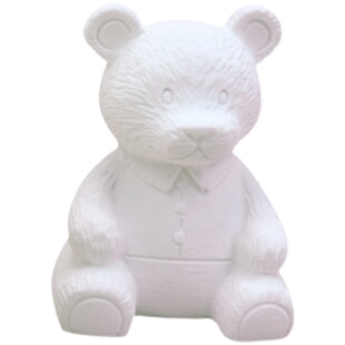 小熊立体硅胶模具韩式毛毛熊泰迪熊香薰石膏摆件滴胶DIY烘焙装饰