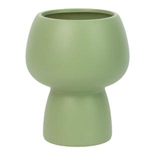 创意高档陶瓷花盆托盘高脚兰花蝴蝶兰风信子绿植花卉透气网红陶盆