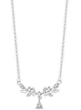 999纯银月桂女神项链女