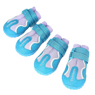 Truelove狗狗鞋子冬季加绒防泼水防掉宠物遛狗防脏脚套TLS3963