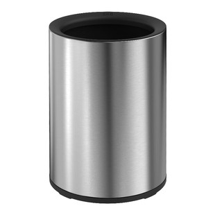 EKO垃圾桶不锈钢简约高级办公室客厅家用卧室2025新款中小卫生桶