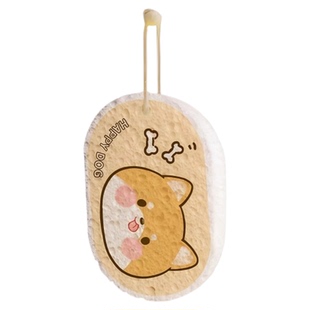 加大加厚木浆海绵擦家用厨房天然吸水木浆棉洗碗压缩海绵刷锅神器