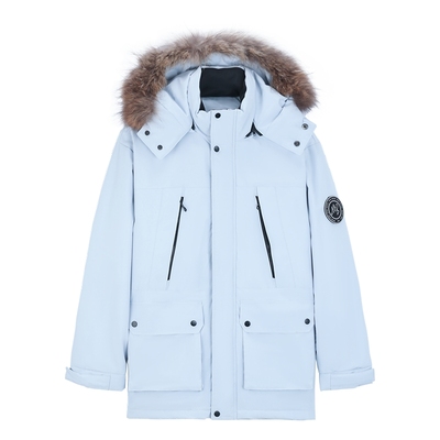 MindBridge中长款羽绒派克服