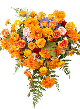 野花仿真花假花讲台花垂吊花摆花
