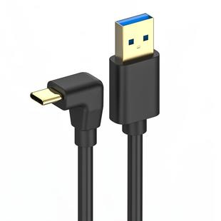 弯头Type-C转USB3.0手机平板行车记录仪充电宝蓝牙耳机充电数据线USB-C口90度直角侧弯L型T型支持超级快充