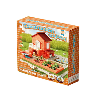 泥瓦匠盖房子砌墙玩具男孩真砖真瓦块头儿童手工diy益智建筑小屋