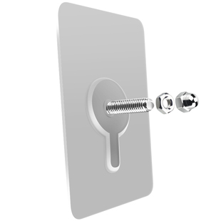 浴室卫生间置物架粘贴片强力防水螺丝贴胶挂钩免打孔墙壁配件固定