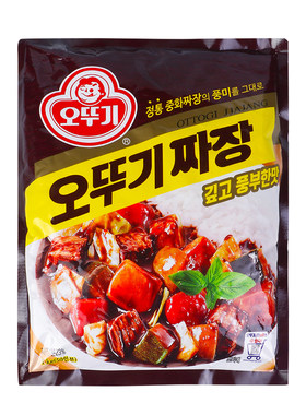 韩国进口不倒翁炸酱粉1kg韩式炸酱面盖浇饭粉拌饭拌面餐饮用调料